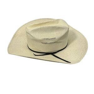 Summits Hats El dorado straw cowboy western rancher 3XXX size 7 3/8